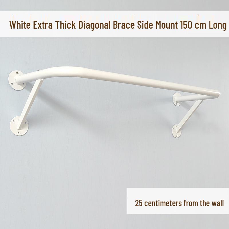 Wall-Mounted Clothing Display Rack for Women's and Children's Wear Stores