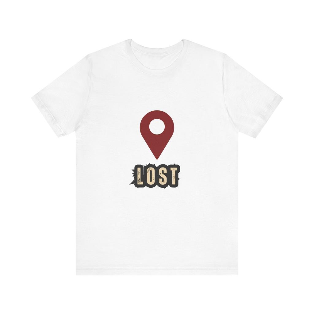 Minimalistisches Lost Wanderer Grafik-T-Shirt Unisex Reisende Abenteurer Einfache Baumwolle Lässig Outdoor Urlaubs-Tops Streetwear 2026