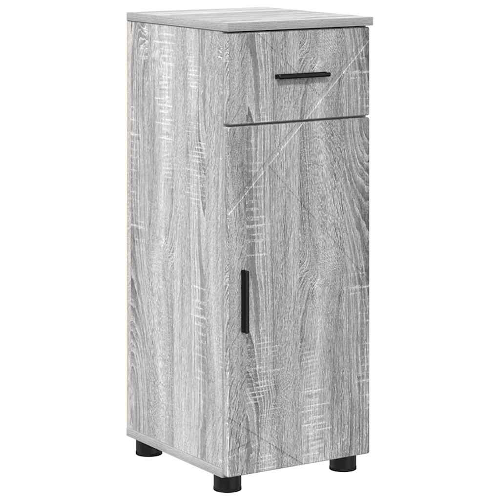Bathroom Furniture Set 5 Pieces Grey Sonoma 61 X 35 X 64 Cm
