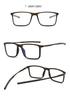 Men's Sports Style Eyeglass Frame with TR90 Anti-Blue Light Lenses and Aluminum-Magnesium Legs, Myopia Compatible, Model 5832