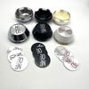 4pcs 68mm 69mm Car Wheel Center Hub Cap Car Rims Dust-proof Cover Hub Caps 45mm OZ Badge Emblem Sticker Auto Styling Accessories