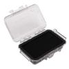 Plastic Shockproof Box with Shock Absorption Liner Outdoor Waterproof Airtight Case Transparent