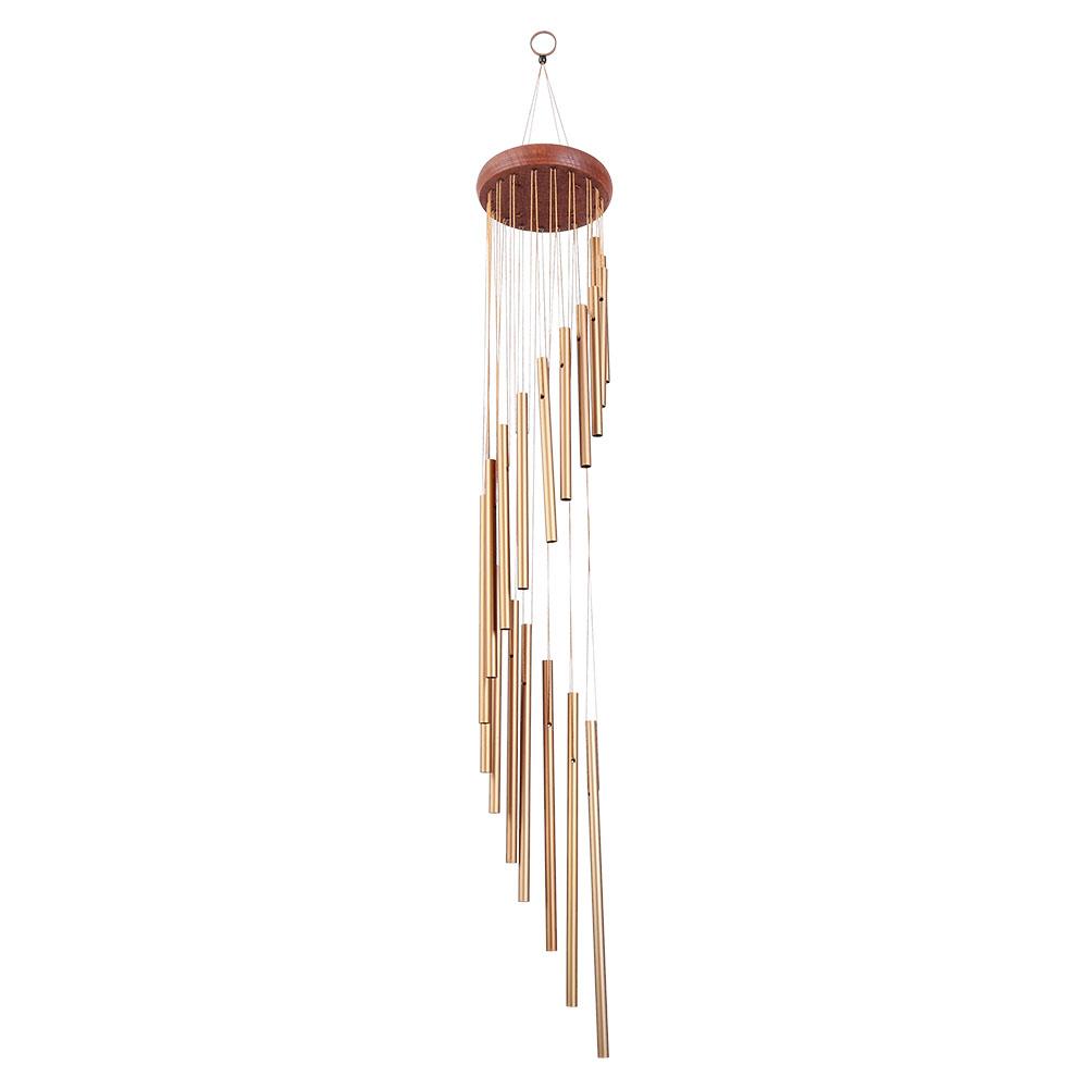 18 Metal Tubes Wind Chimes Outdoor Indoor Garden Patio Balcony Decor Birthday Gift