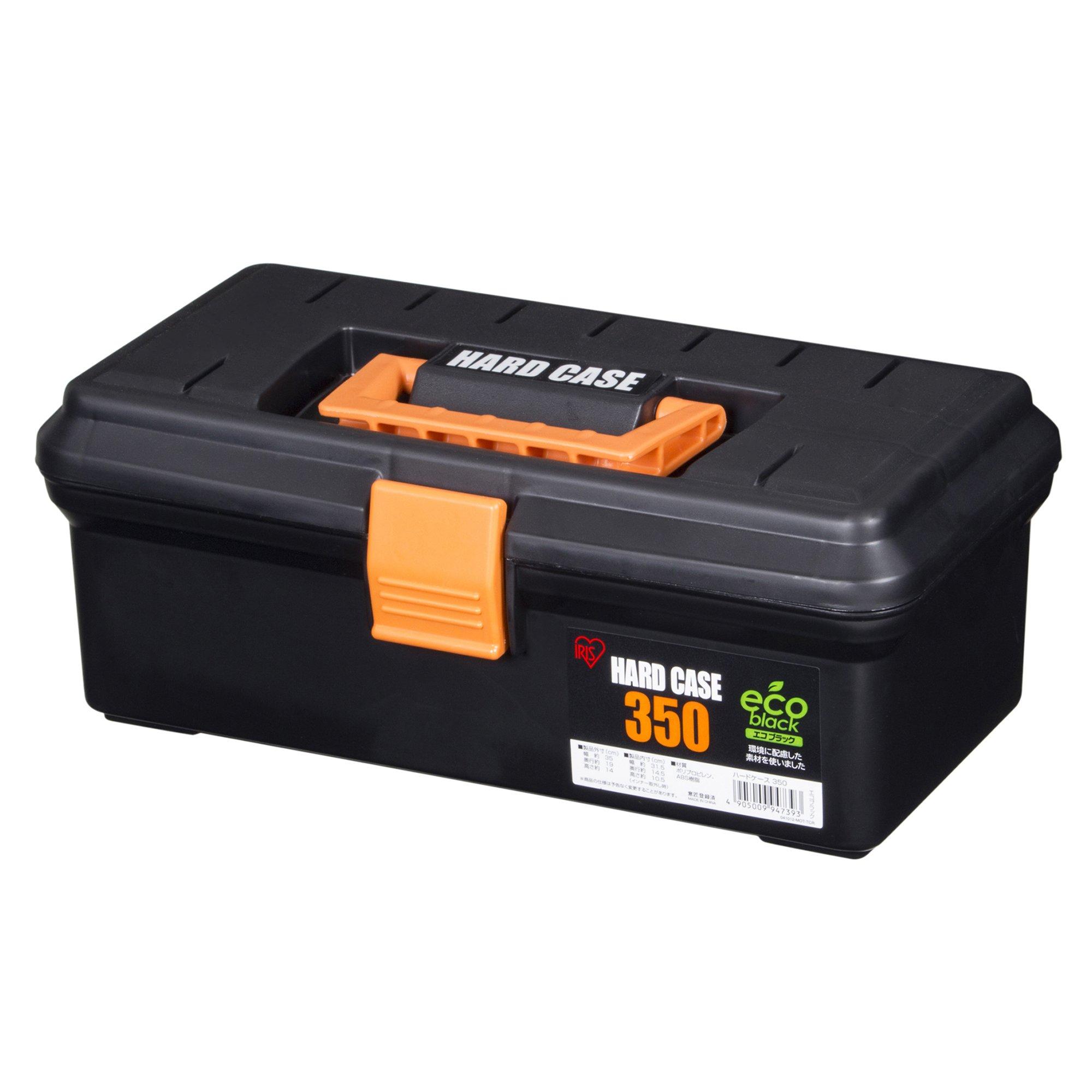 

Iris Ohyama Tool Box Hard Case 350 Eco Black 35 x Depth 19 x Height 14 [Width approx. approx. approx. cm] чёрный