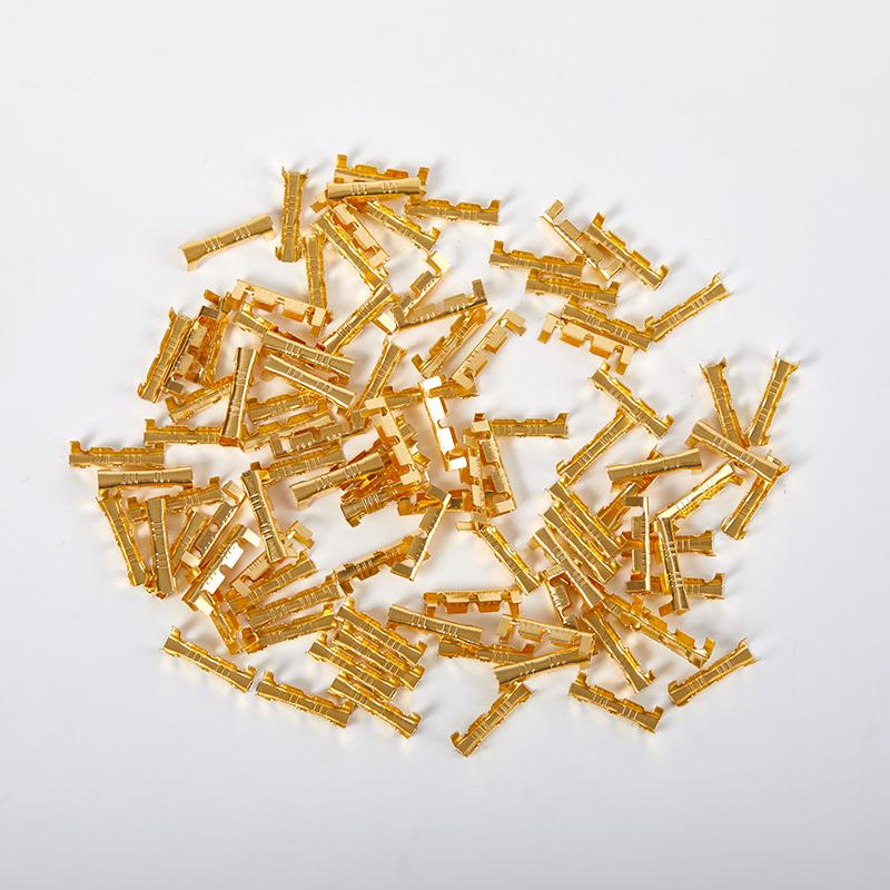 200Pcs 453 U-Shaped Terminal Tab Cold Insert Connector With Heat Shrinkable Tube
