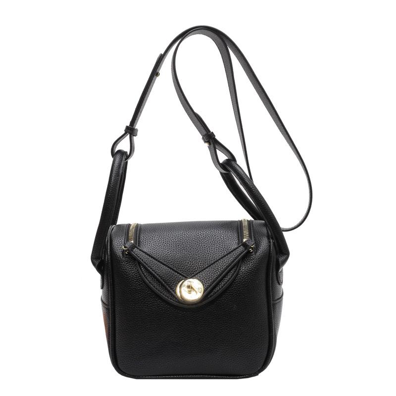 Bag New Women's Bag Casual Versatile Messenger Bag Solid Color Handbag