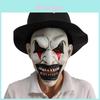 Enge clown latex masker Halloween feestkostuum accessoire voor cosplay en thema-evenementen