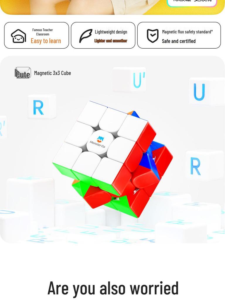 MoYu GAN MG356 3x3x3 Magic Cube for Beginners