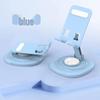 Rotating Metal Phone Stand: Foldable, Portable, and Sturdy