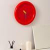 Decorative Bubble Clock with Creamy Aesthetic for Living Room Bedroom or Office Quiet Movement Wall Table Clock Decors