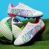 New Boy Girl  Professional Soccer Shoes Ultralight Match Training Shoes Non-Slip Cleats Grass Drop Shipping Boys Football Boots