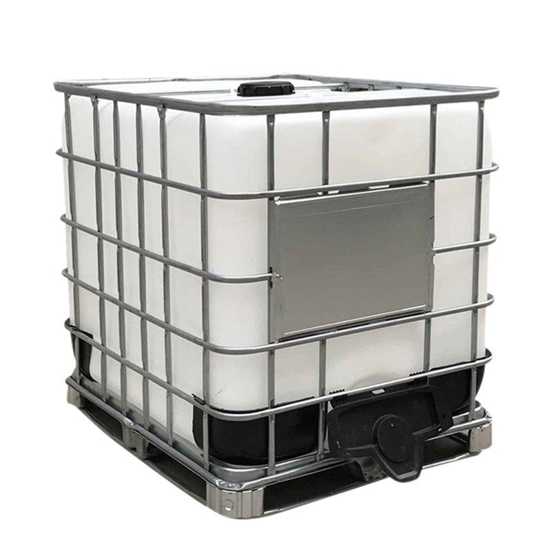 IBC 1000L Container: Iron Frame, White Liner, Chemical & Wastewater Storage Barrel