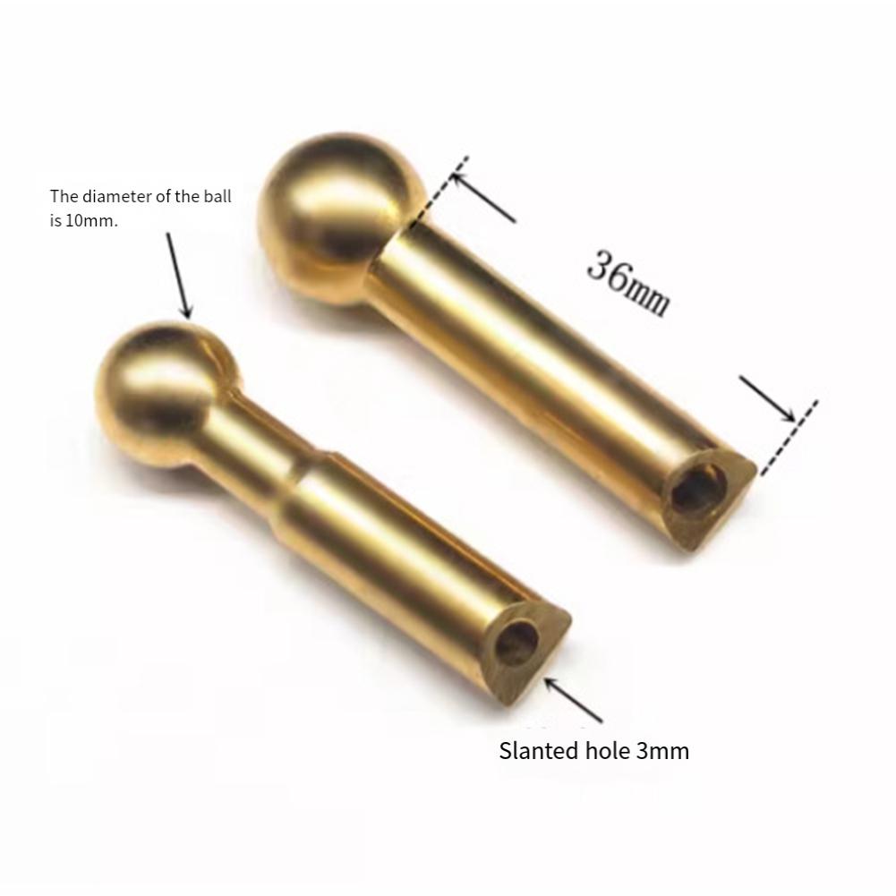 5PCS Through-hole Brass Ball Coolant Nozzle For CNC Machine Tools Equipped With Fixing Holes Stable Installation