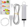 Fridge drain hole clog remover Refrigerator Clog Removal Tool Kit Household Drain Outlet Dredging Unclogging Supplies