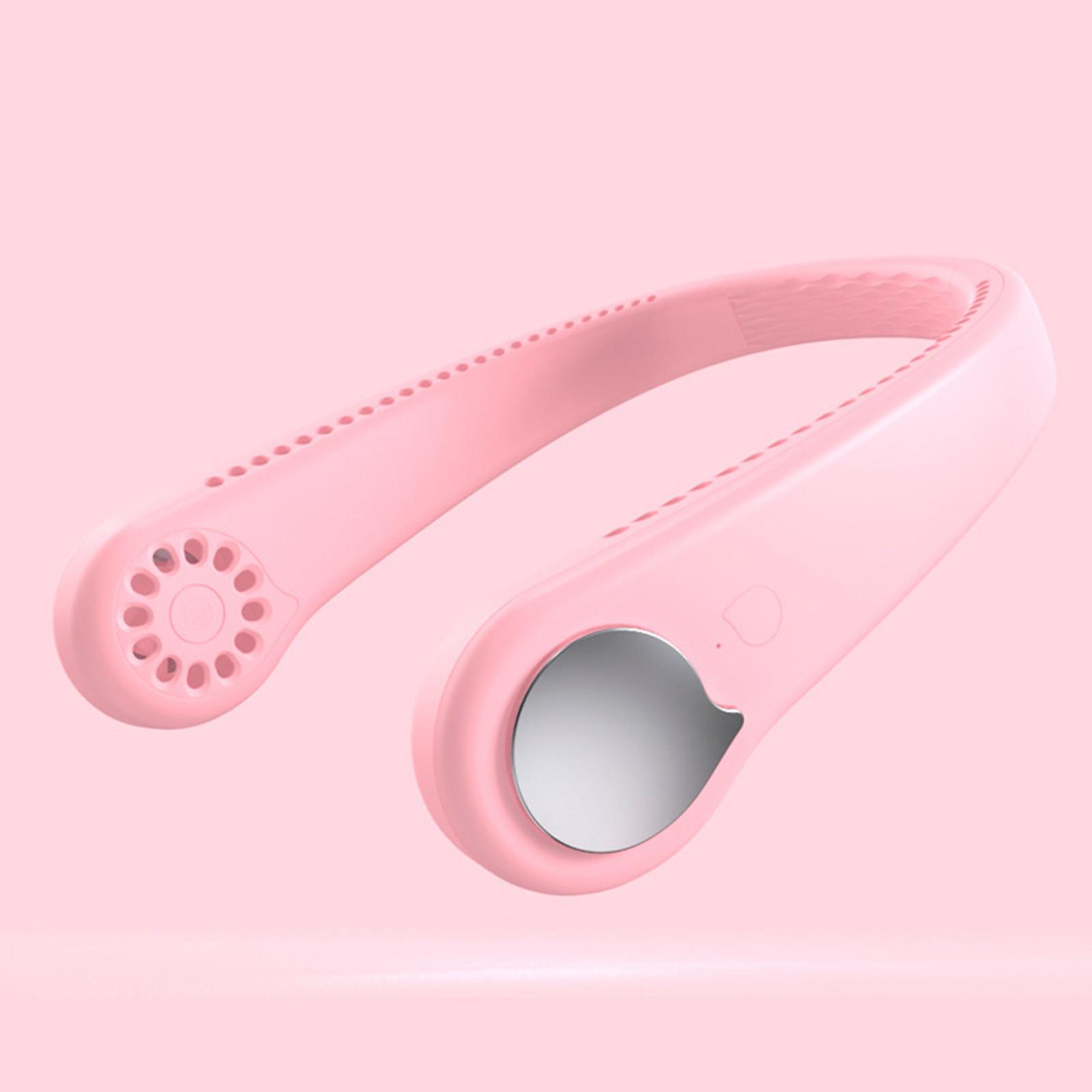 

(SU)Безлистные USB-подвесные шейные вентиляторы Портативная перезаряжаемая батарея Портативный вокруг