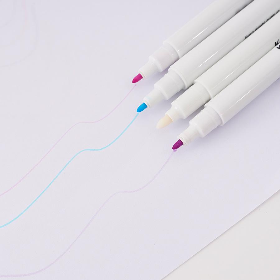 DIY Cross Stitch Tailor Cutting Vanishing Pen Handmade Fabric Point Scribing Fading Pen Sewing Double Head Gas Pen