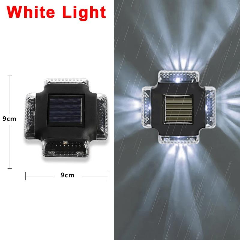 

Светодиодный настенный светильник на солнечных батареях, водонепроницаемый, солнечный свет, светящийся вверх и вниз, для наружного садового ограждения, лестницы, украшения, солнечная лампа white light 1pcs