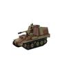 Building Block Compatible With 152115 Wwii, Weasel Iii Anti-Tank Armored Vehicle Assembled Building Block Toy
