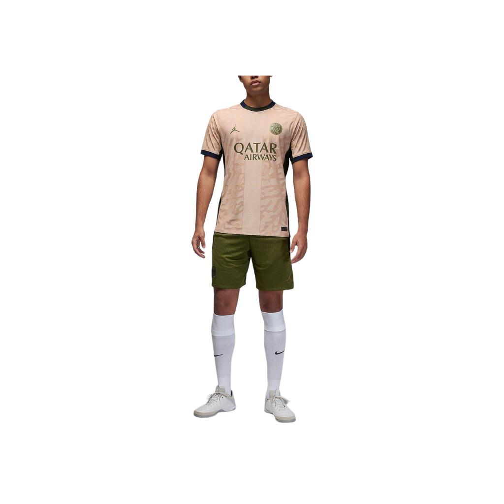 Jordan Dri-Fit Adv Fußball Authentisches Trikot mit Alphabet-Print Herren Tops Beige FD6503-201