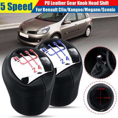Universal Car 5 Speed Gear Shift Knob for Ford for Mustang Renault for Mercedes Car Gear Shift Knob Cover 5 Speed