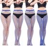 Sexy Fishnet Pantyhose Women Mesh Tights Lingerie Fish Net Stockings Club Party Hosiery Female Colorful Thin Long Socks Leggings