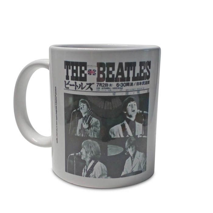 Tasse - ERIK EDITORES - Budokan Hall Des Beatles - 350 Ml - Céramique - Blanc