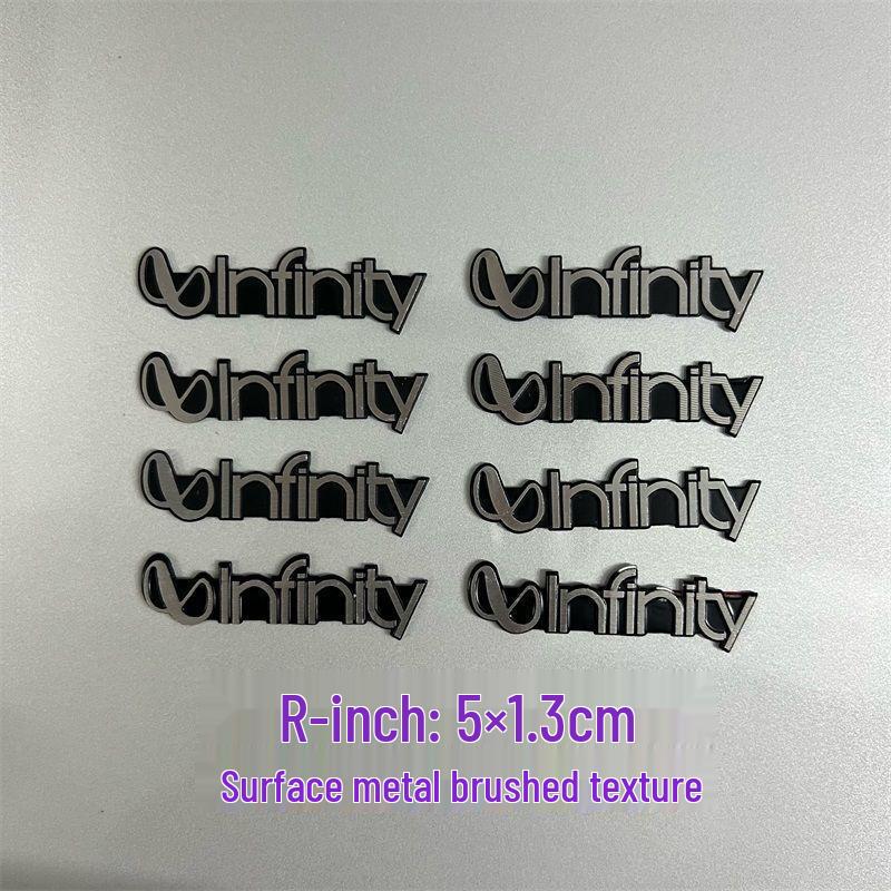 Dekorative Metallaufkleber für Auto-Audio-Lautsprecher von Bose, Harman Kardon, JBL.