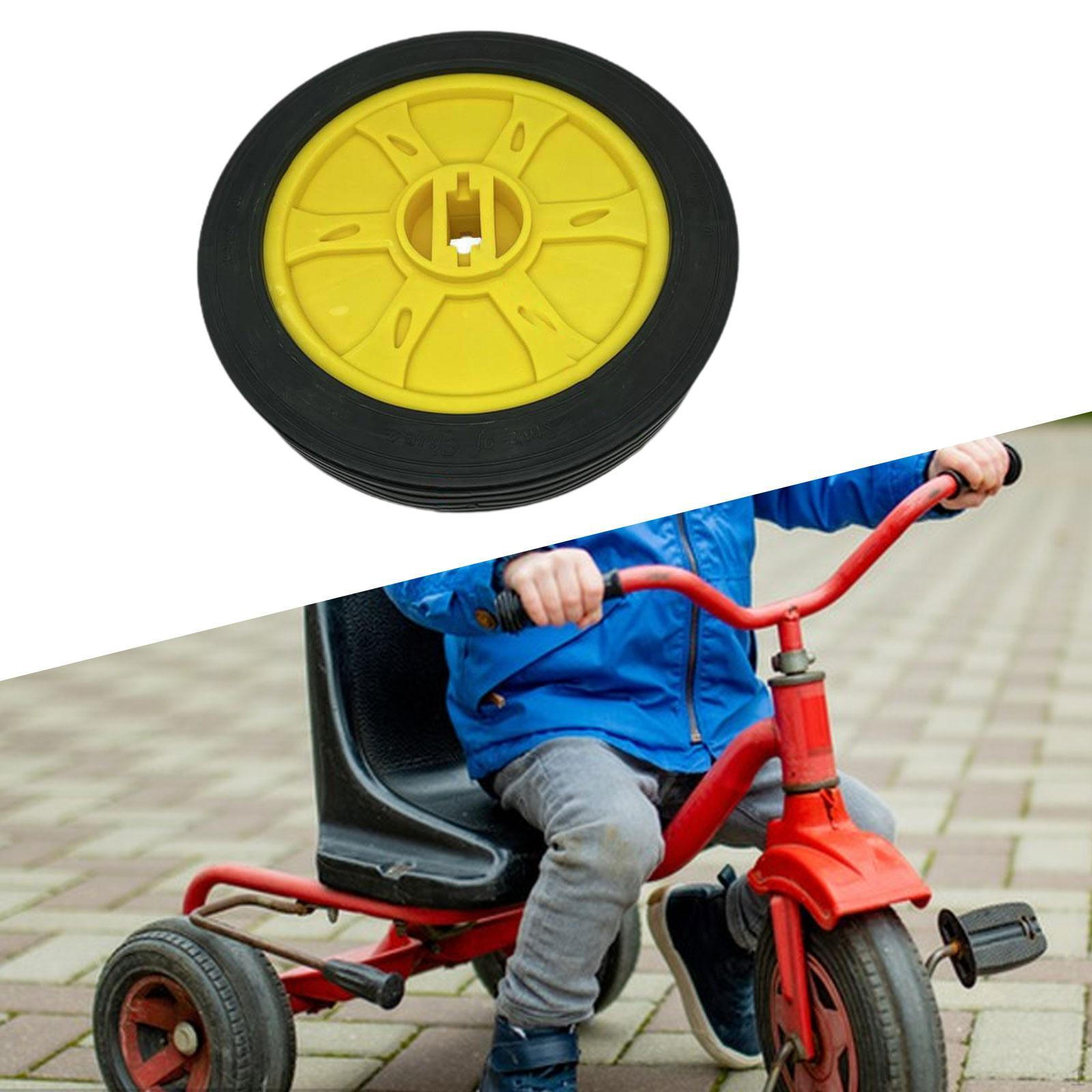 

Детский трехколесный велосипед резиновая шина детский велосипед замена для Front Wheel жёлтый