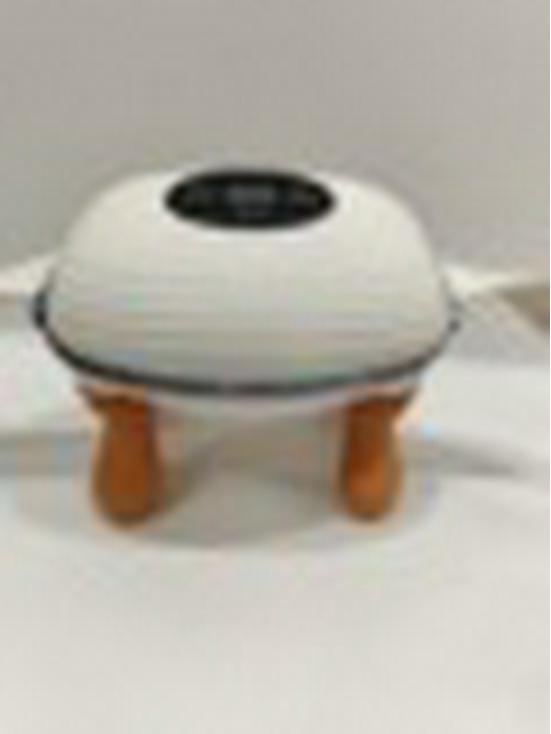 4D Humanoid Hand Neck and Shoulder Massager - Cervical Vertebra & Trapezius Relief, Ideal Birthday Gift Digital Display Massager белый