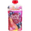 Happy Family Organics, Organic Happy Tot, Superfoods, Organic Pear, Beet & Blueberry + Super Chia, Step 4, 4 Bags, 4.22 oz (120 g) Each
