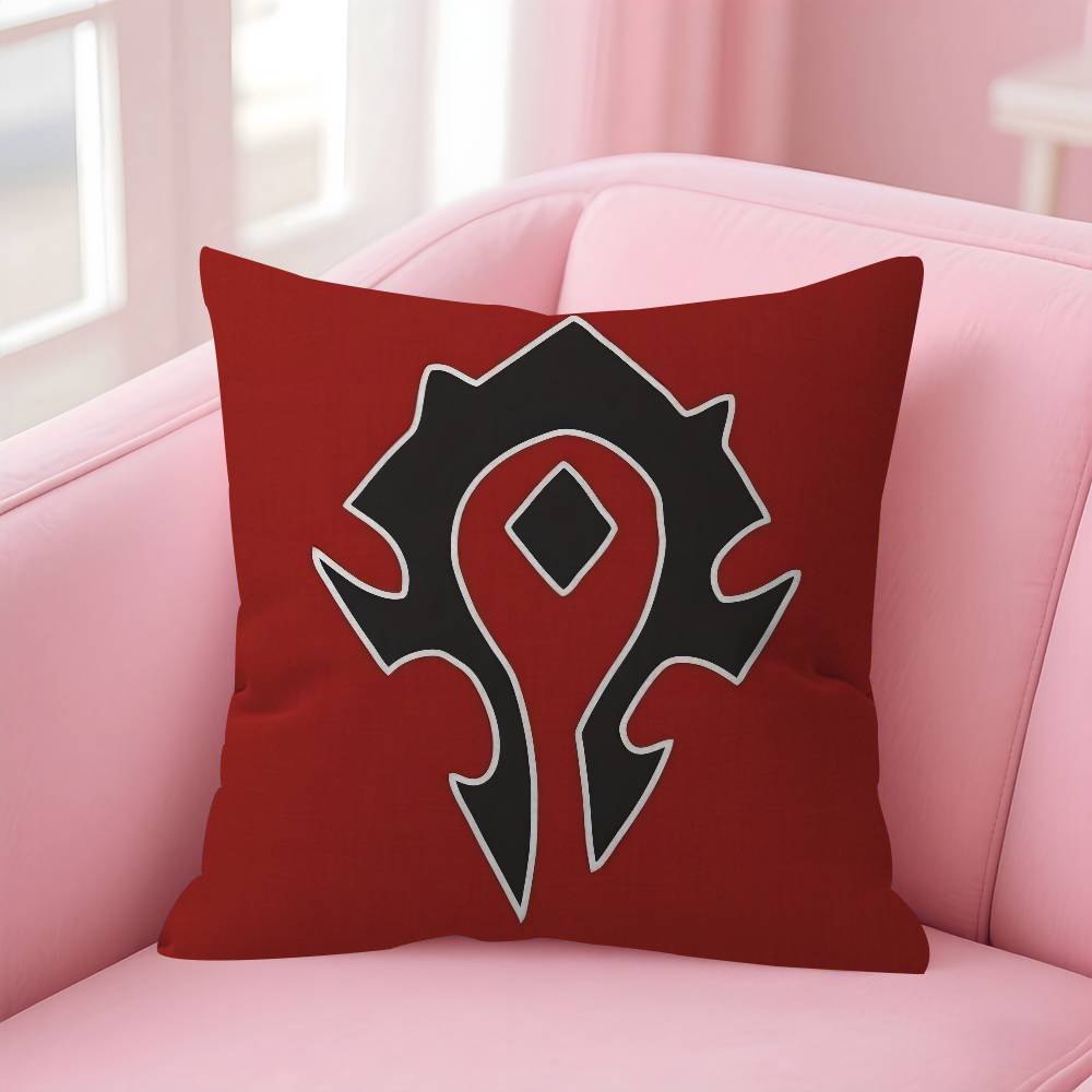 Pillow Anime Pillow Sofa Bed Head Pillow Cover Cushion Cover Fashion World of Warcraft Hot Video Game