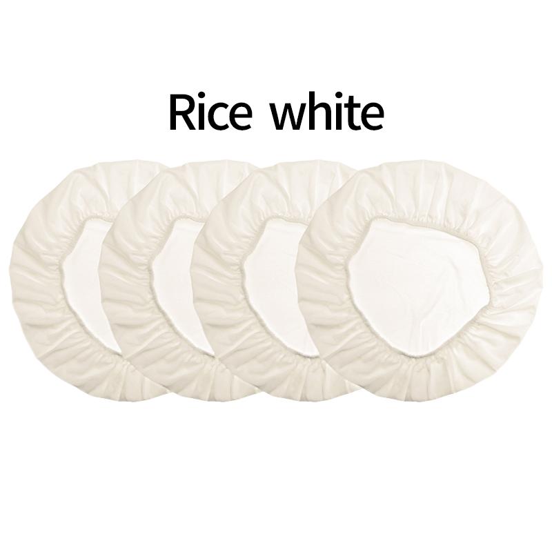 8/4 PCS Slipcovers Chair Cover Decor Fit For Oblong/Square /Round Chair Elastic