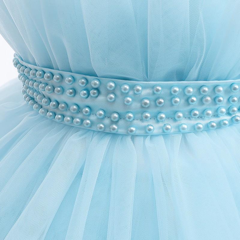 Girls Princess Dress Birthday Party Wedding Guest Kids Formal Gown