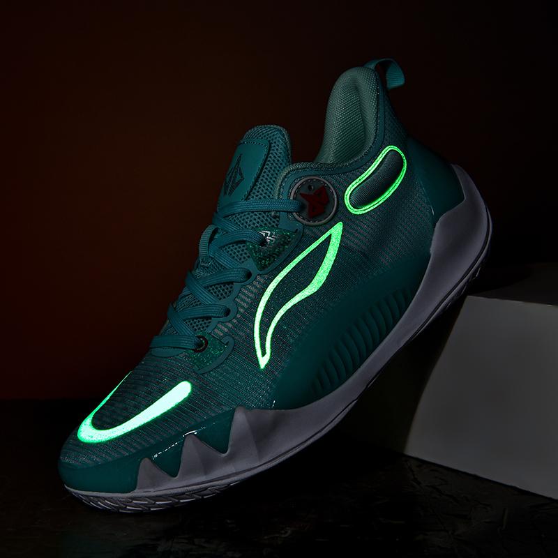 Breathable Combat Basketball Shoes Non-slip Student Youth Glow-in-the-dark Shock-absorbing Sports Training Sneakers