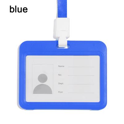 Office Supplies Waterproof Badge Holder Card Protector Protective Sleeve Vaccination Record Card ID Card Holder