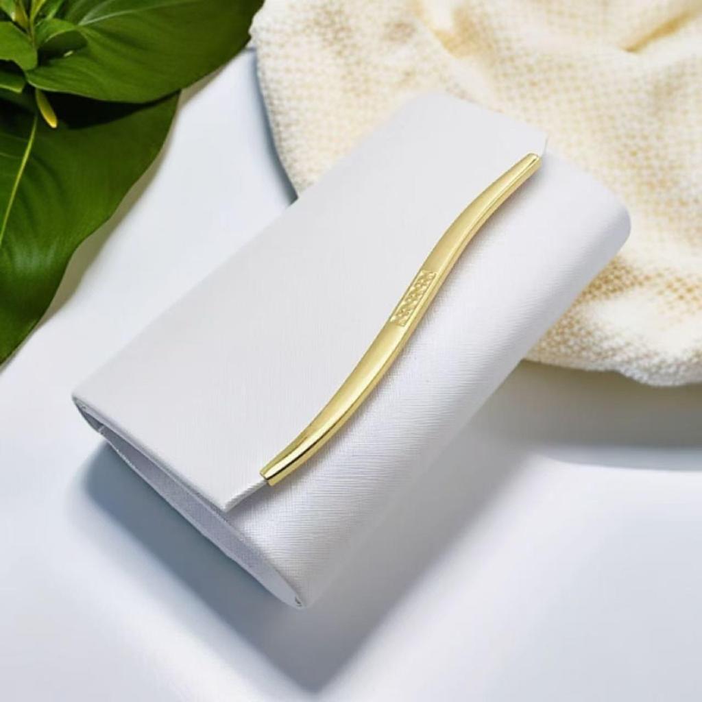 Women's PU Leather Evening Clutch Chain Bag - Simple Fashion Handbag