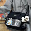 New Y2K Cute Ita Bag Large Capacity Shoulder Bag Messenger Bag Lolita Girls Transparent Crossbody Bag DIY Display Casual Handbag