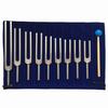 Ideastore Crystal Tuner Tuning Forks for Healing, Purification, Meditation, and Yoga, Set of 9 with Base