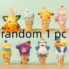 Anime Pok é Mon Ice Cream Cone Series Blind Box Psyduck Gengar Action Figure Cute Doll Model Toy Desktop Decoration Fans Gifts
