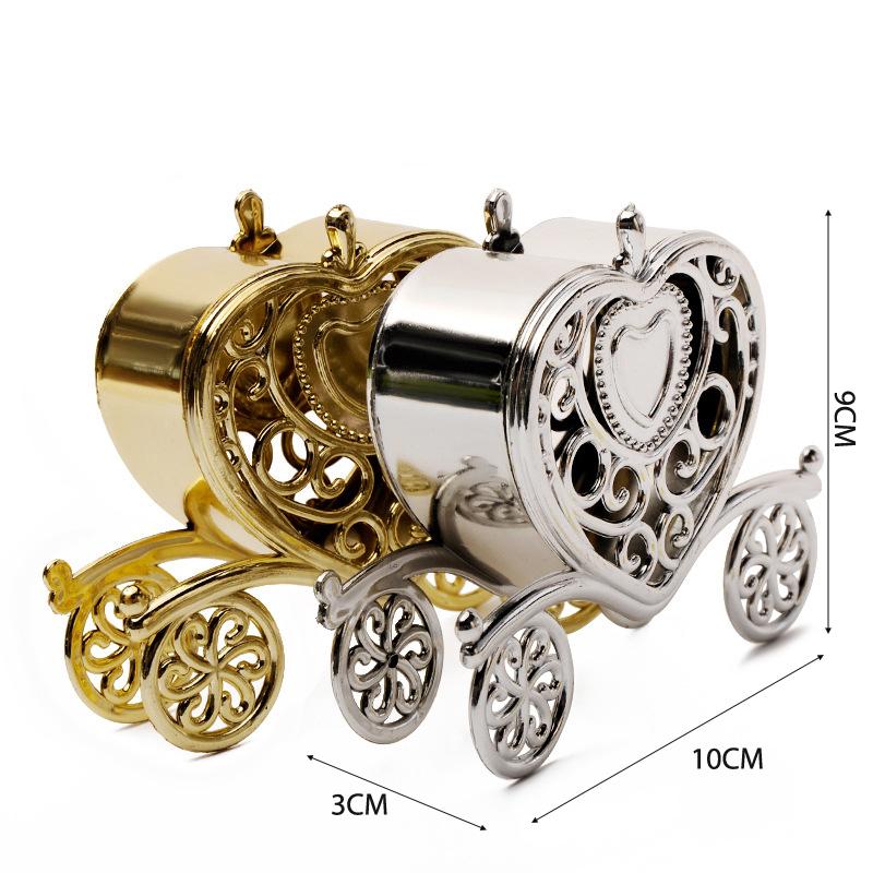 Creatieve Koets Zoete Snoepdoos Chocolade Cadeau Verjaardag Bruiloft Feest Decoratie