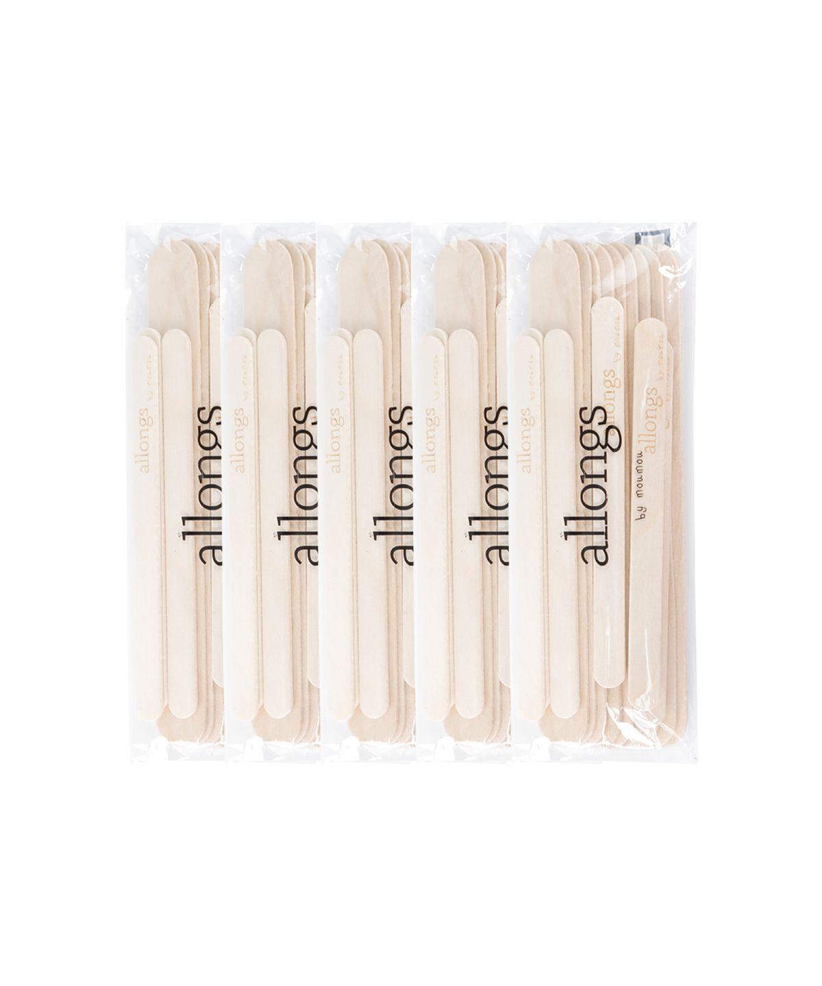 Waxing Spatulas, 5 sets of 20 (100 pieces)