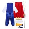 Costume Cosplay da Re Medievale per Bambini Ragazzi Outfit Top con Pantaloni Cintura Mantello Fascia Bastone Calzini Set per Halloween Travestimento