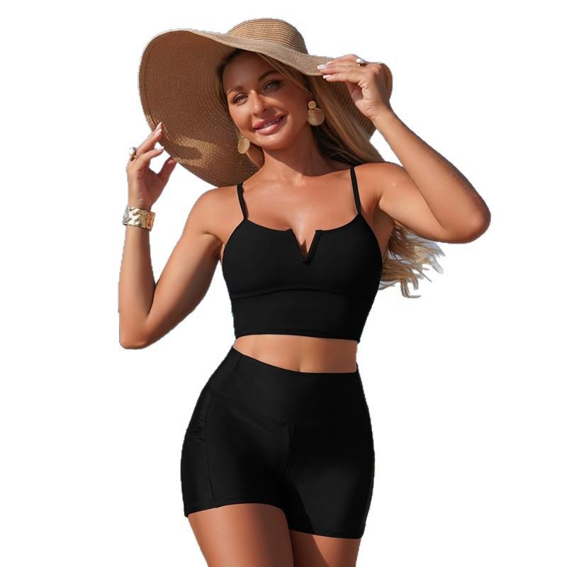 Swimwear new split swimsuit pocket bikini bikini