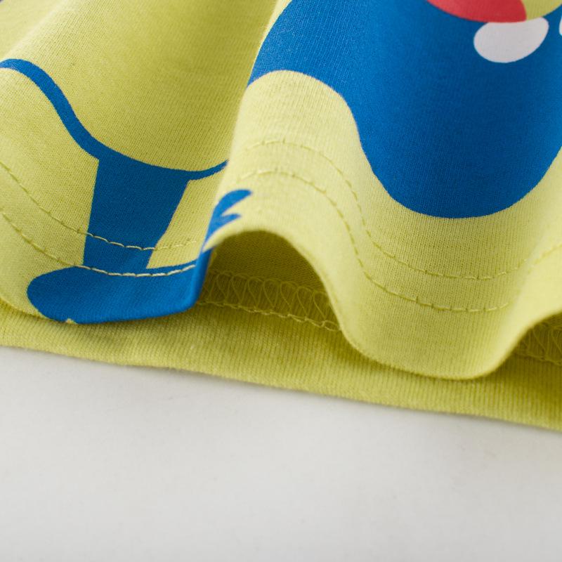 Children's Clothing Summer New Boys' T-shirt Children's Top Cartoon Round Neck Short Sleeved Sweatshirt