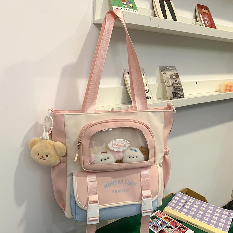 Schoolbag Children Elementary School Girl Junior High School Student Cartoon High Value Ins Pain Bag Backpack