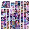 92pcs K-pop Demon Hunters Double-Sided Card Saja Boys Anime Cartoon High-Quality Card Stickers Students Fashion Collectible Gift