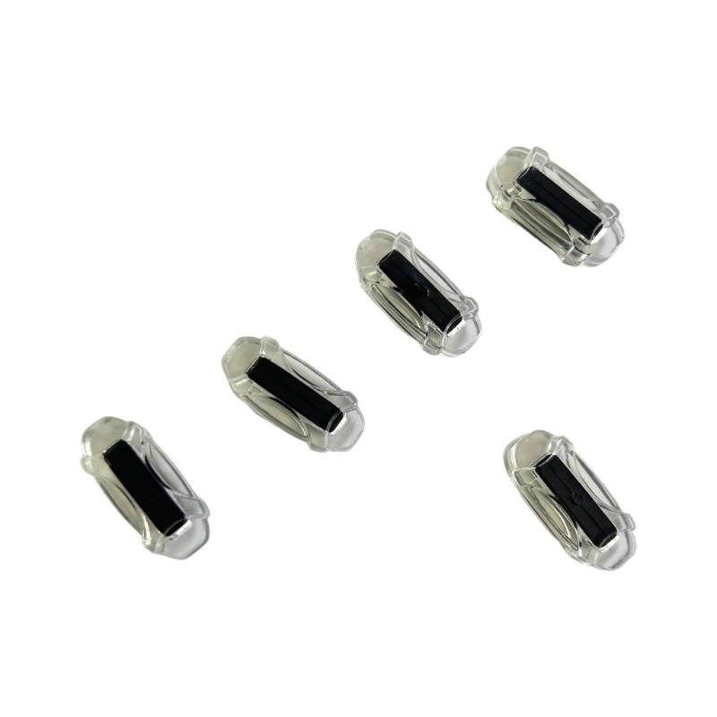 

Clear Vibration Reducers for Tennis Rackets Double Shock Absorption Layer Fit Most Rackets Improves Play Quality 1