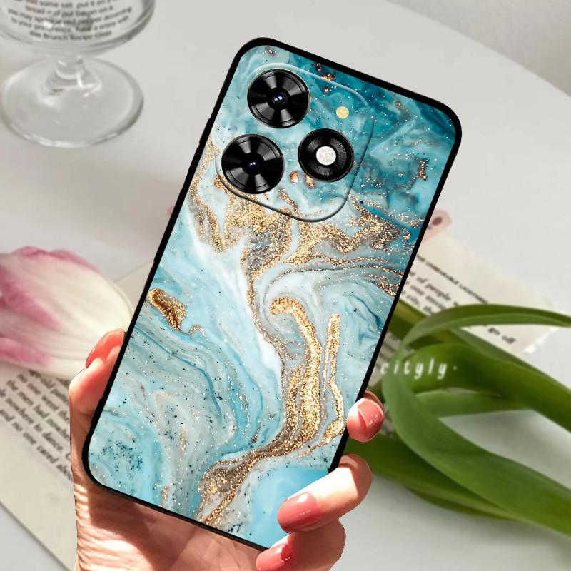 For Tecno Spark Go 2024 Case BG6 Shockproof Soft TPU Silicone Phone Cover For Tecno Spark Go 2024 Funda SparkGO Capa Cartoon