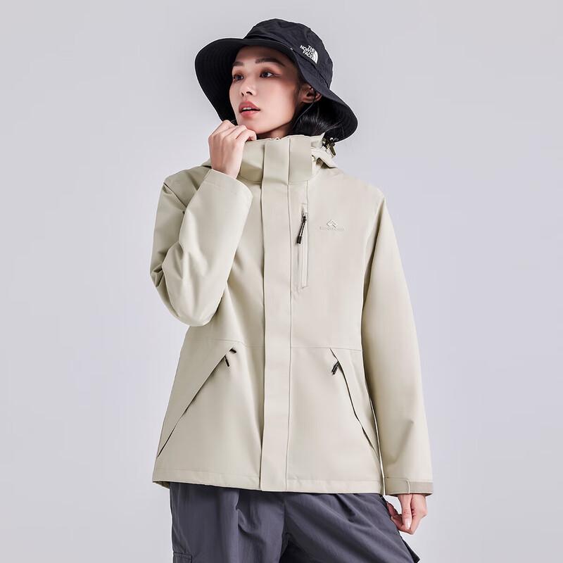 Women's Windproof Waterproof Hard Shell Hiking Jacket