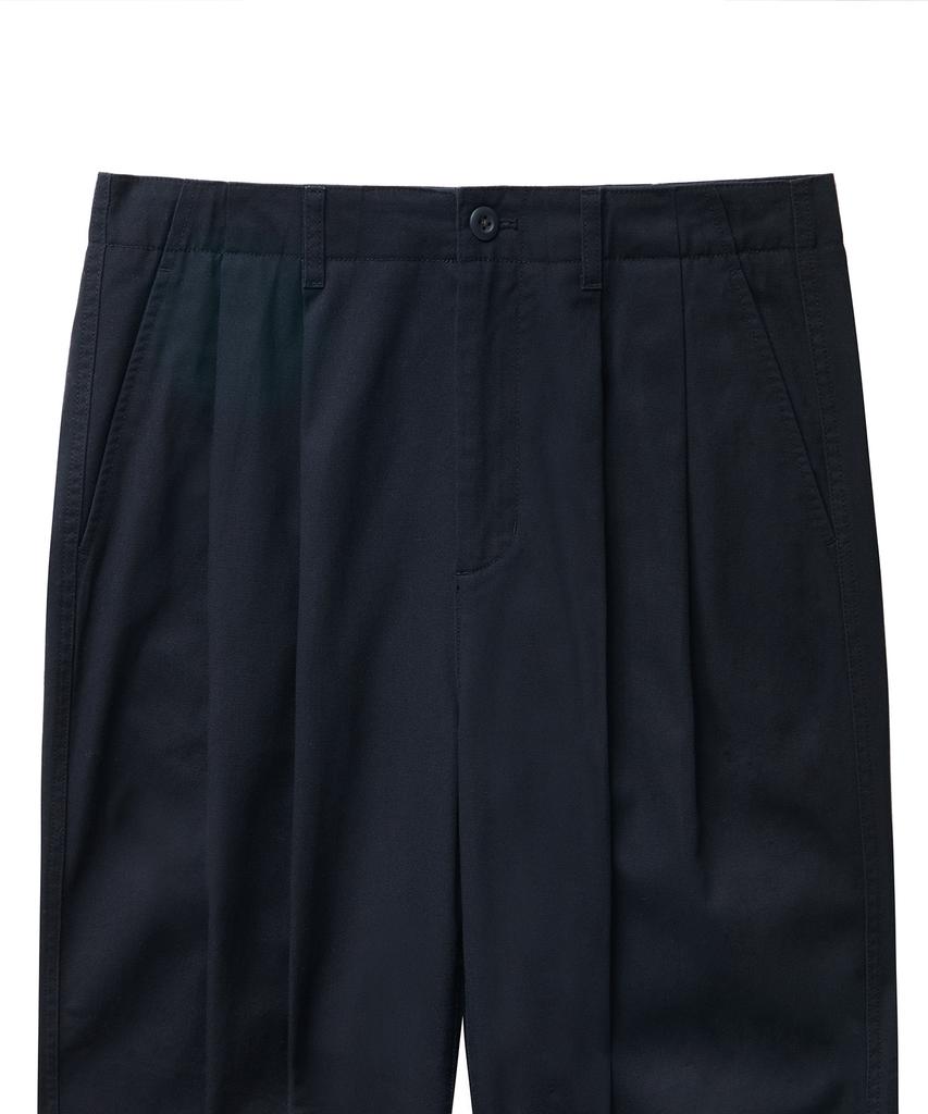 MUSINSA STANDARD Cotton Wide Balloon Pants [Navy]